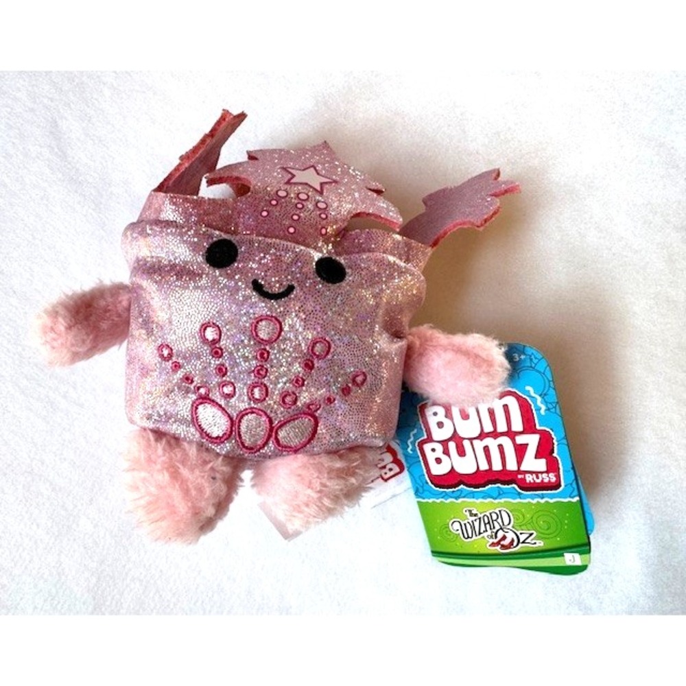 Bum Bumz‎ The Wizard Of Oz Plush - Glinda the Good Witch Crown Toy Bean Bag NEW